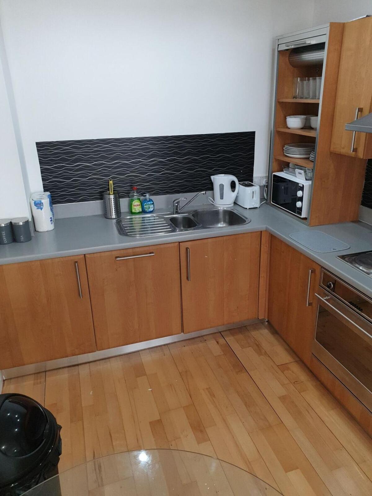 Fab Manchester City New One Bed Apartment Bagian luar foto